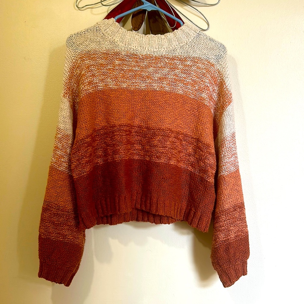 Billabong Ombré Cotton Sweater - Size Medium
